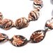SALE - Vintage Copper Leaf Necklace & Bracelet - Matching Fall Costume Jewelry Set / Leafy Autumn Demi Parure