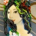 Lampwork Mermaid Bead - Oceane