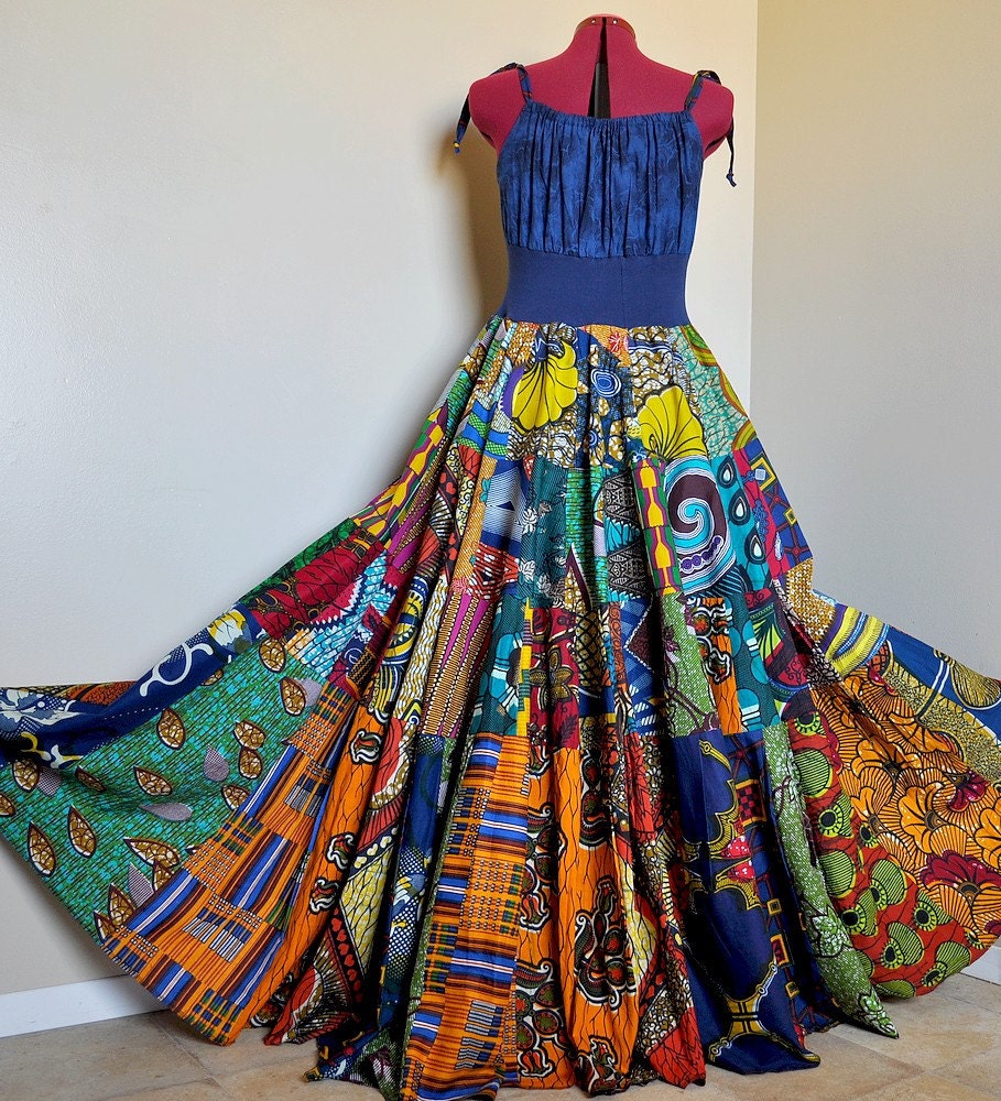 RAINBOW-TZ BLOG: AFRICAN PRINT MAXI DRESSES