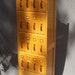 Vintage Apothecary Drugstore Wood Cabinet / 18 Drawers / Prescription Drugs Cabinet RESERVED for Nathalie