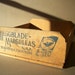 Vintage Printed Wood Fruit Crate / Union Lable / Farm Workers
