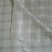 Fabric Reversible Gray White 2 plus yd 44 wide Plaid No 25 Vintage