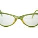 Apple Green Modified Cat Eye Glasses