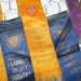 5 Very old Poultry Prize Ribbons, chicken, rooster, hen award ribbon