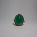Victorian Style 9ct Gold Large Chrysoprase Ring Fully Hallmarked Superb Rare quality Stone