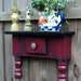 Primitive Wall Shelf, Rustic Red Farm House Style, Wall Art MADE TO ORDER