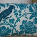 NEW 12 x 16 Lumbar Pillow Cover Barber Robin True Turquoise