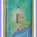 did I just see a mermaid........single lightswitch cover