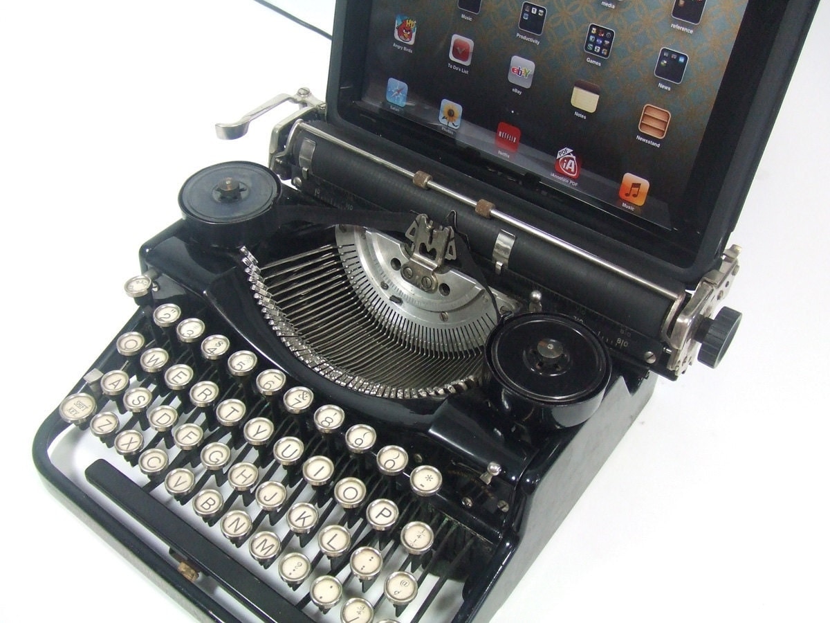 USB Typewriter Computer Keyboard Underwood Standard c1925