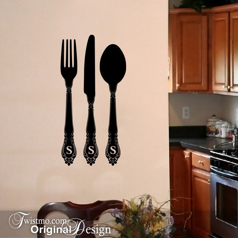 Popular items for kitchen wall decal on Etsy