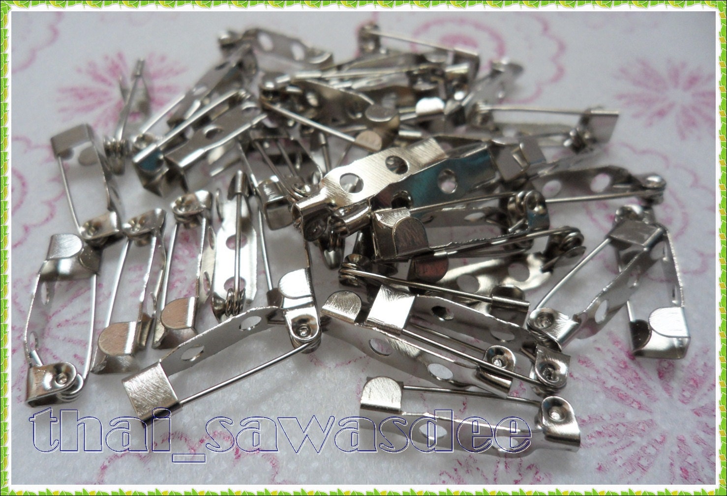 Stainless Steel Brooch Pin Back DIY Safety Base Jewelry Making