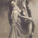 Dancer in Ruffled Skirt Early 1900s RPPC