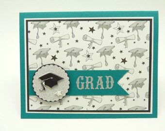 Items similar to Graduation Greeting Card Congratulations Grad on Etsy