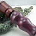Duck Call Double Reed in Purpleheart and Zircote