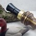 Short Reed Walnut and Maple Goose Call (Duck Call)