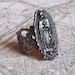 Virgin of Guadalupe filigree ring