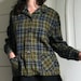 1940s 50s 49er jacket ladies PENDLETON medium large green plaid GREAT COLORS