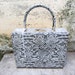 1960s Travel Case Snake Skin key hard case like New 1960s