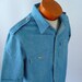 SALE vintage 1970s denim LEVIS mens button up shirt