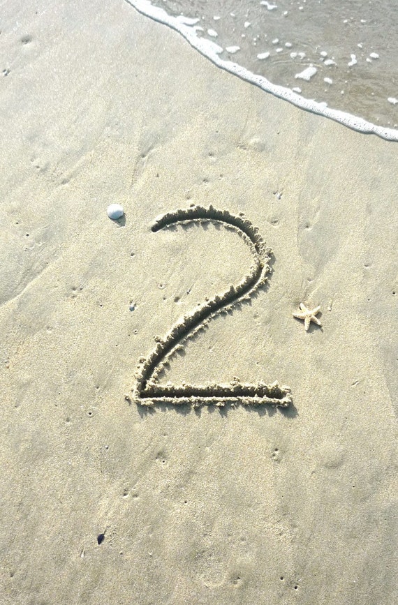 Table Numbers in the Sand Jpeg Photos Sand Art SANDWRITING