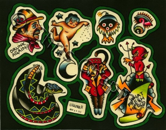 Some More Tattoo Flash