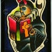 Devil Priest Original Tattoo Flash
