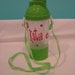Personalized Water Bottles with Pop-Up Straw, Snack Holder and Adjustable Strap-Great for Party Favors-Birthdays-Beach