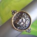 EROS RING antique ancient inspired gold coin sterling