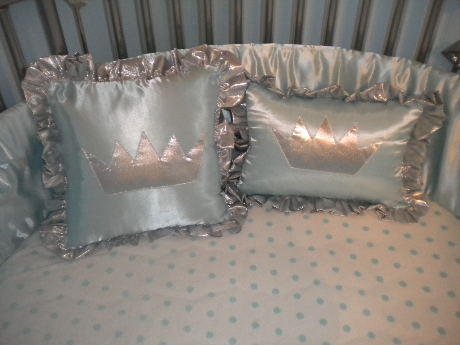 CUSTOM Round Crib Bedding & Sheets