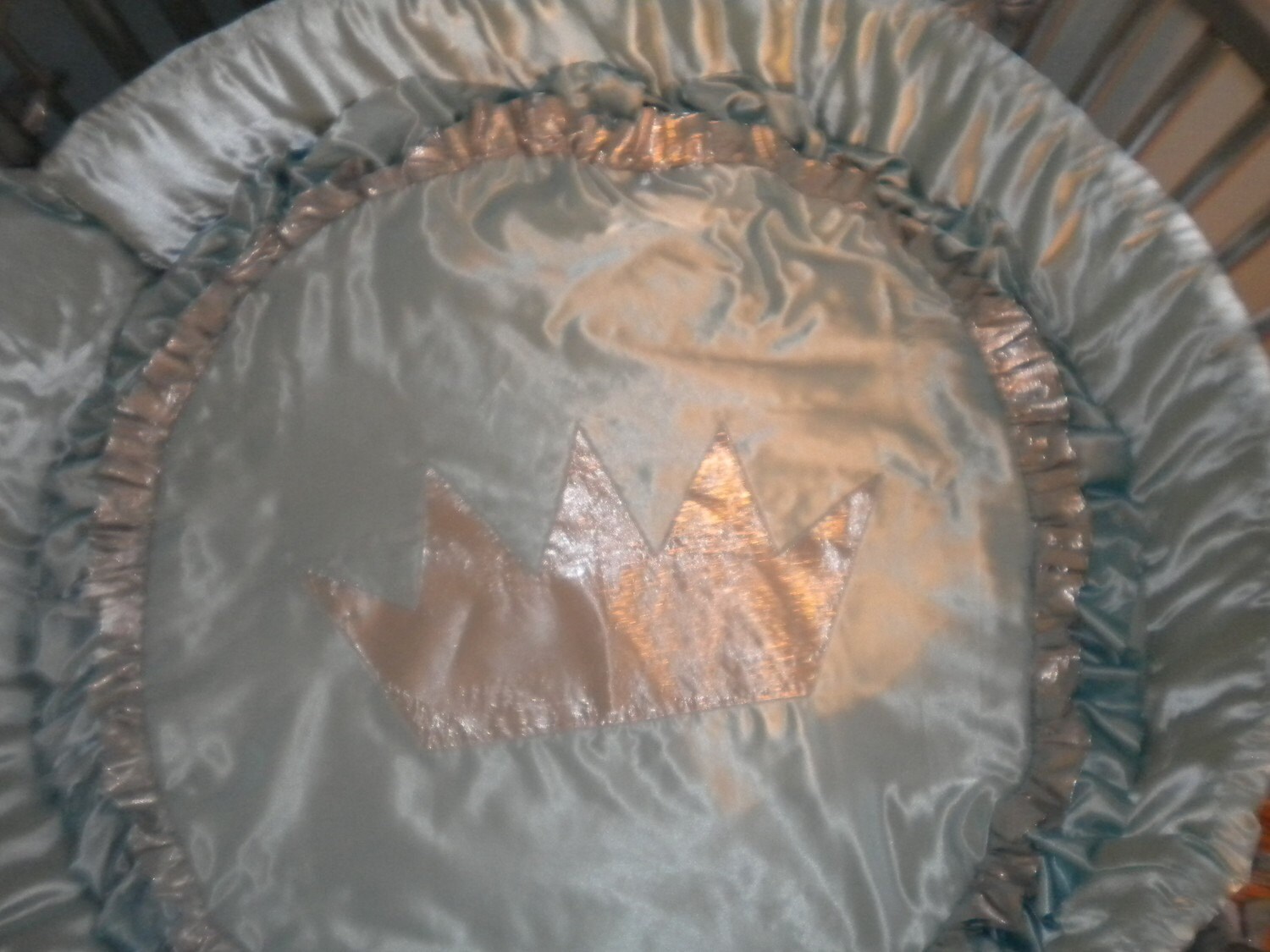 CUSTOM Round Crib Bedding & Sheets