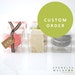 Custom - 275 Handmade paper banner Favor (S) for Desiree and Kim