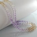 Reserved Shaded Ametrine Rondelles AAA Gemstone Bead Faceted Roundels 5-6mm - 7 inch strand