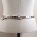 Reserved for Janet: Mod Silver Belt