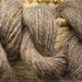 Handspun Brown Icelandic yarn