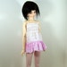 SD, SD13 Pink and White Smocked Top for BJD