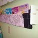Clearance Book Storage Sling - Pink and Black - Check out my shop for more options
