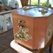 Vintage 70's seashell box purse