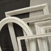 White Shabby Chic Frames Picture Frame Set Frames Distressed Gallery LG Frames