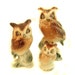 Owl Figurine Ceramic Hoot Hoot Bone China Japan