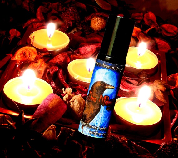 ENDRIS NIGHT Perfume Oil: Sweet frankincense, sandalwood, red musk, orange blossom, clove, Victorian Perfume, Christmas Perfume, Yule