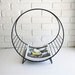 Vintage Circle Magazine Stand