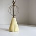 Mid Century Modern Yellow Atomic Lamp
