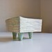 Vintage Mid Century Modern Atomic Pottery Planter
