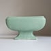 Vintage Modern Mint Green Ceramic Planter