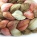 PEACH COBBLER BFL/Silk Roving - 2.8 oz