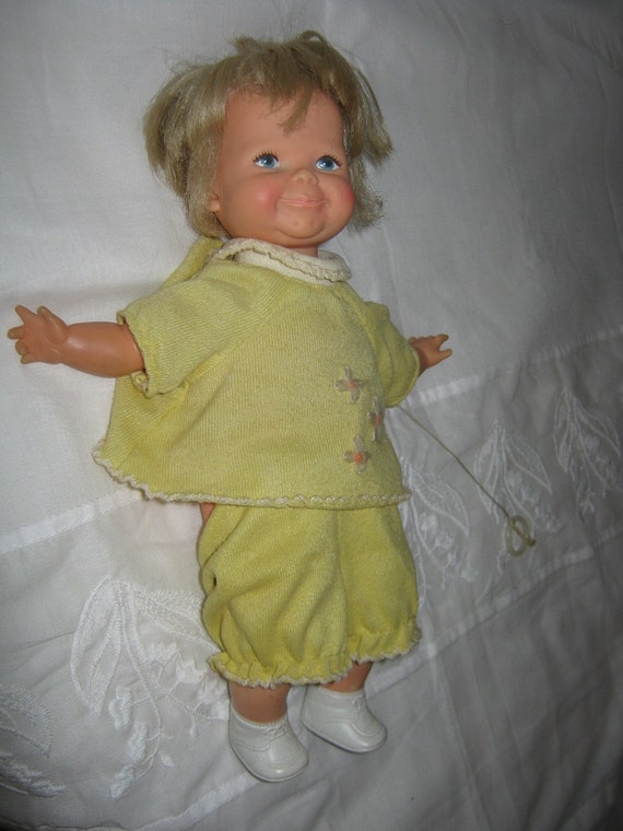 vintage newborn thumbelina doll