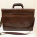 montblanc briefcase brown