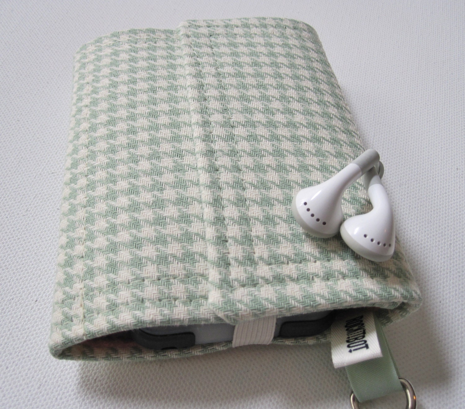 Nerd Herder gadget wallet in Celadon Chic for iPod by rockitbot