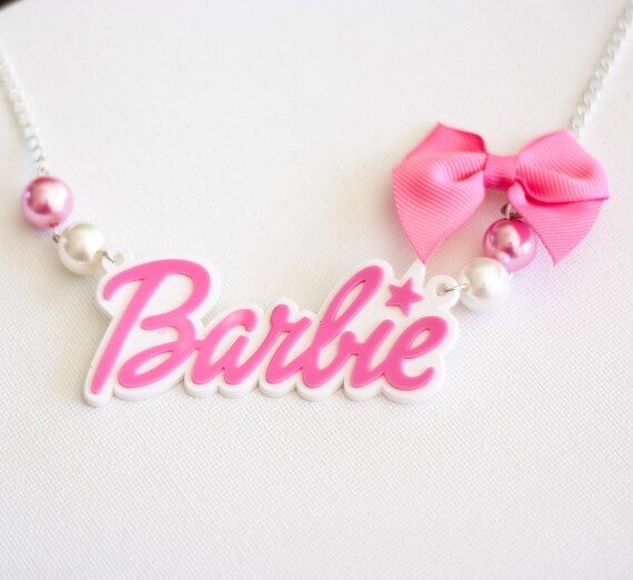 etsy barbie necklace