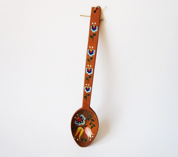 Painted Spoon Polish Folk Art From Expo 67